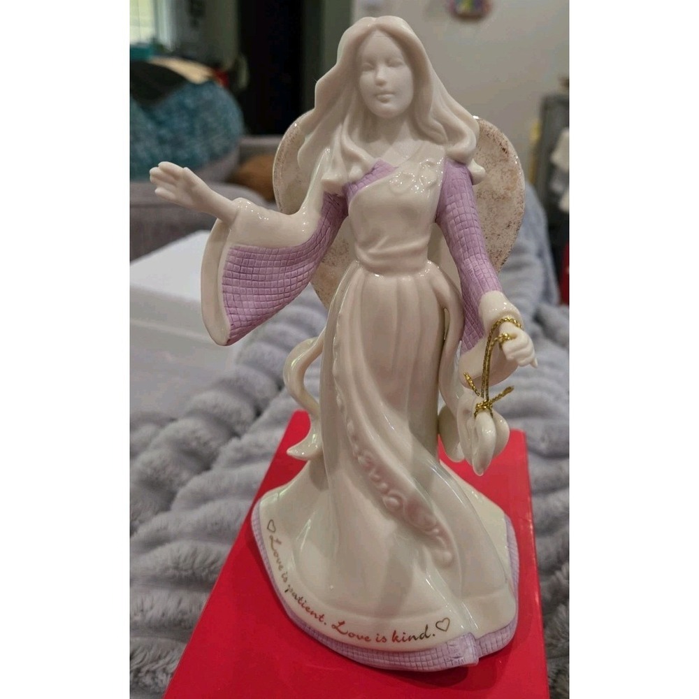 Lenox Gifts of Grace Love is Patient Love is Kind Angel Figurine 838380 8in